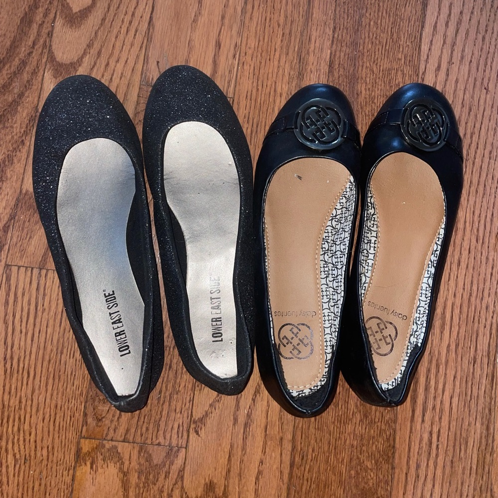 Black flats